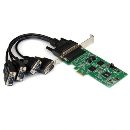 StarTech.com Scheda combo seriale PCIe 4 porte PCI Express - 2 x RS232 2 x RS422 / RS485 (PEX4S232485)