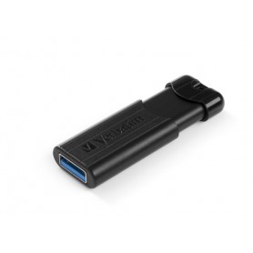 Verbatim PinStripe 3.0 - Memoria USB 3.0 da 128GB  - Nero (49319)