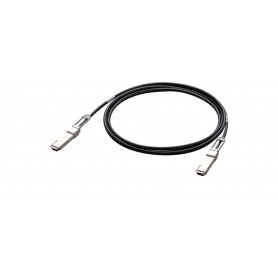 Allied Telesis AT-QSFP28-1CU cavo Serial Attached SCSI (SAS) 1 m 25,8 Gbit/s Nero, Argento (AT-QSFP28-1CU)
