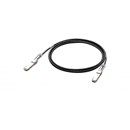 Allied Telesis AT-QSFP28-1CU cavo Serial Attached SCSI (SAS) 1 m 25,8 Gbit/s Nero, Argento (AT-QSFP28-1CU)