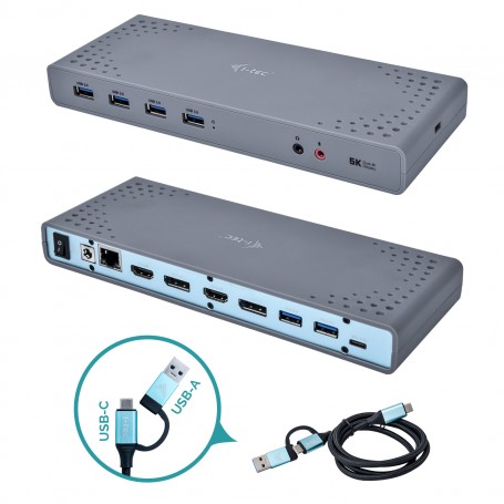 I-TEC USB-C/A DOCKING STATION (CADUAL4KDOCK)