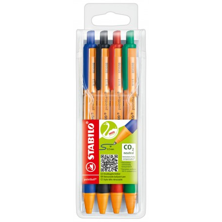 STABILO 6030/40 penna a sfera Rosso 1 pz (6030/4)