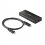 StarTech.com Enclosure SSD PCIe M.2 NVMe USB-C 10 Gbps - Custodia esterna robusta in alluminio M.2 PCIe M-Key Class (M2E1BRU31C)