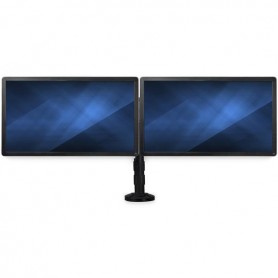 StarTech.com Braccio per Doppio Monitor da Scrivania - Barra Trasversale - Supporto con Morsetto (ARMBARDUOG)