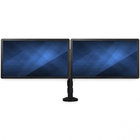 StarTech.com Braccio per Doppio Monitor da Scrivania - Barra Trasversale - Supporto con Morsetto (ARMBARDUOG)
