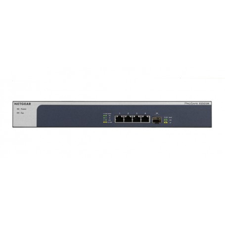 Netgear XS505M Non gestito 10G Ethernet (100/1000/10000) Grigio, Argento (XS505M-100EUS)