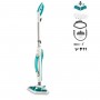 Polti SV450 Double Pulitore a vapore verticale 0,3 L 1500 W Acciaio inossidabile, Turchese, Bianco (PTEU0282)