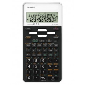 Sharp EL-531TH calcolatrice Tasca Calcolatrice scientifica Nero, Bianco (SH-EL531THBWH)