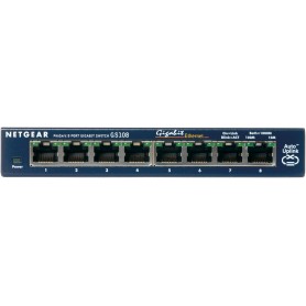 Netgear ProSafe 8-Port Gigabit Desktop Switch Non gestito (GS108GE)