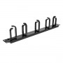 StarTech.com Pannello gestione cavi 1U 19" per rack con anelli guida in metallo (CABLMANAGER2)