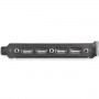 StarTech.com Adattatore piastra slot USB A femmina 4 porte (USBPLATE4)
