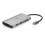 D-Link DUB-M810 replicatore di porte e docking station per notebook Cablato Thunderbolt 3 Argento (DUB-M810)