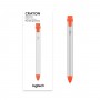 Logitech Crayon penna per PDA 20 g Arancione, Argento (914-000046)