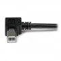 StarTech.com Cavo USB 2.0 A a B con angolare destro da 2 m - M/M (USBAB2MR)