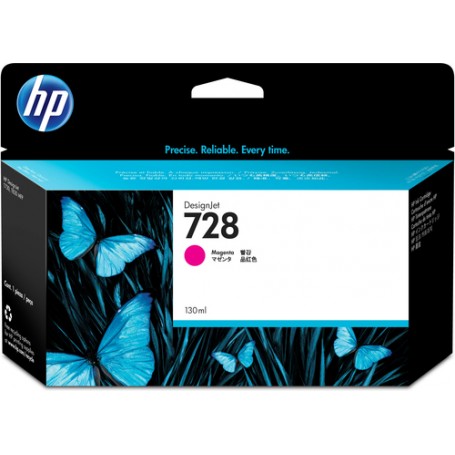 HP Cartuccia inchiostro magenta DesignJet 728, 130 ml (F9J66A)