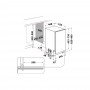 Whirlpool WSIO 3T223 PCE X lavastoviglie A scomparsa totale 10 coperti E (WSIO3T223PCEX)
