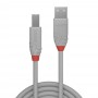 Lindy 36683 cavo USB 2 m USB 2.0 USB A USB B Grigio (36683)