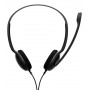 Sennheiser PC 8 USB Auricolare Cablato A Padiglione Ufficio USB tipo A Nero (1000432)