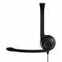 Sennheiser PC 8 USB Auricolare Cablato A Padiglione Ufficio USB tipo A Nero (1000432)