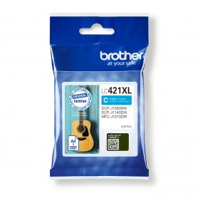 Brother LC-421XLC cartuccia d'inchiostro 1 pz Originale Resa elevata (XL) Ciano (LC421XLC)
