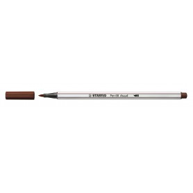 STABILO Pen 68 brush marcatore Medio Marrone 1 pz (568/45)