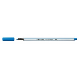 STABILO Pen 68 brush marcatore Medio Blu 1 pz (568/41)