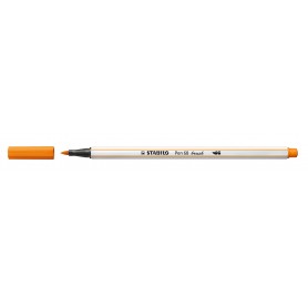 STABILO Pen 68 brush marcatore Medio Arancione 1 pz (568/54)
