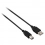 V7 Cavo USB nero da USB 2.0 A maschio a USB 2.0 B maschio 3m 10ft (V7E2USB2AB-03M)