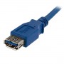 StarTech.com Cavo di prolunga USB 3.0 SuperSpeed da 1 m A ad A blu - M/F (USB3SEXT1M)