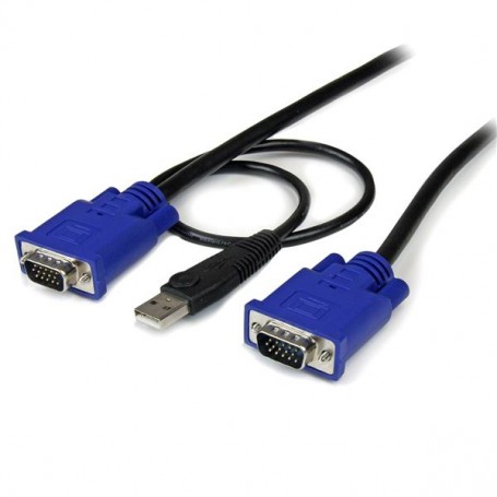 StarTech.com Cavo sottile KVM, VGA, USB, 2 in 1 1,3 m c.a. (SVECONUS10)