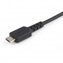 StarTech.com Cavo di ricarica Micro USB sicuro da 1 m - Cavo di sola alimentazione da USB-A a Micro USB con blocco  (USBSCHAU1M)