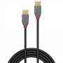 Lindy 36873 cavo USB 3 m USB 2.0 USB C Nero, Grigio (36873)