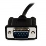 StarTech.com Cavo seriale null modem DB9 RS232 nero 1 m - F/M (SCNM9FM1MBK)