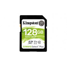 Kingston Technology Canvas Select Plus 128 GB SDXC UHS-I Classe 10 (SDS2/128GB)