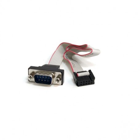 StarTech.com Cavo per montaggio a pannello seriale maschio 9 pin a collettore scheda madre 10 pin da 40 cm ca. (PNL9M16)