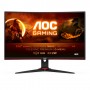 AOC G2 C24G2AE/BK Monitor PC 59,9 cm (23.6") 1920 x 1080 Pixel Full HD LED Nero, Rosso (C24G2AE/BK)