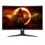 AOC G2 C24G2AE/BK Monitor PC 59,9 cm (23.6") 1920 x 1080 Pixel Full HD LED Nero, Rosso (C24G2AE/BK)
