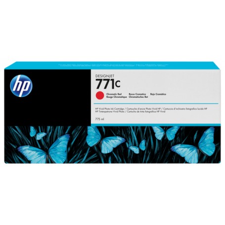 HP Cartuccia inchiostro rosso cromatico DesignJet 771C, 775 ml (B6Y08A)