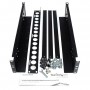 StarTech.com Binari universali per server rack fissi 2U 50 cm ca. con profondità regolabile (UNIRAILS2U)