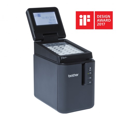 Brother PT-P950NW stampante per etichette (CD) Trasferimento termico 360 x 360 DPI Con cavo e senza cavo TZe (PTP9 (P (PTP950NW)