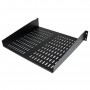 StarTech.com Scaffale cantilever per montaggio a rack universale con fessure 16" 2U - Ripiano per armadio server rac (CABSHELFV)