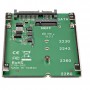 StarTech.com Adattatore da SSD M.2 SATA a SATA da 2,5", convertitore da M.2 NGFF a SATA, altezza 7 mm, adattatore per unità dis