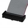 StarTech.com Adattatore cavo collettore porta parallela 40 cm basso profilo con staffa – DB25 (F) a IDC26 (PLATE25F16LP)