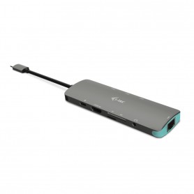 I-TEC NANO DOCKING STATION IN METALLO USB-C,  4K HDMI LAN + POWER DELIVERY 100W (C31NANODOCKLANPD)