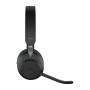Jabra Evolve2 65, UC Stereo Auricolare Wireless A Padiglione Ufficio USB tipo-C Bluetooth Nero (26599-989-899)