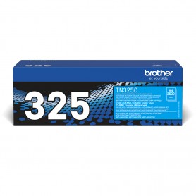 Brother TN-325C cartuccia toner 1 pz Originale Ciano (TN325C)