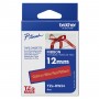Brother TZE-RW34 nastro per etichettatrice Oro su rosso (TZERW34)