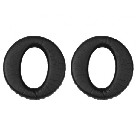 Jabra 14101-41 cuscinetto per auricolari Ecopelle, Pelle Nero 2 pz (14101-41)