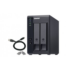 QNAP TR-002 array di dischi Nero (TR-002)