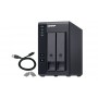 QNAP TR-002 array di dischi Nero (TR-002)